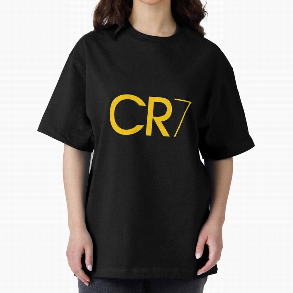 Cristiano, Ronaldo CR7 Oversized T-Shirt Honor Champions and Dreams in FIFA World Cup 2026 USA Canada Mexico Connected to Messi and Cristiano Ronaldo, Argentina and Brazil Energy, Championship Spirit, Famous Goals, Roaring Crowds and International