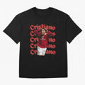 CR7 Oversized T-Shirt Follow the Final Road of Match Day Hype around FIFA World Cup 2026 USA Canada Mexico, Cristiano Ronaldo, Netherlands, Classic Soccer Heritage, Championship Pressure, Fan Loyalty and International Pride; Perfect for People Who