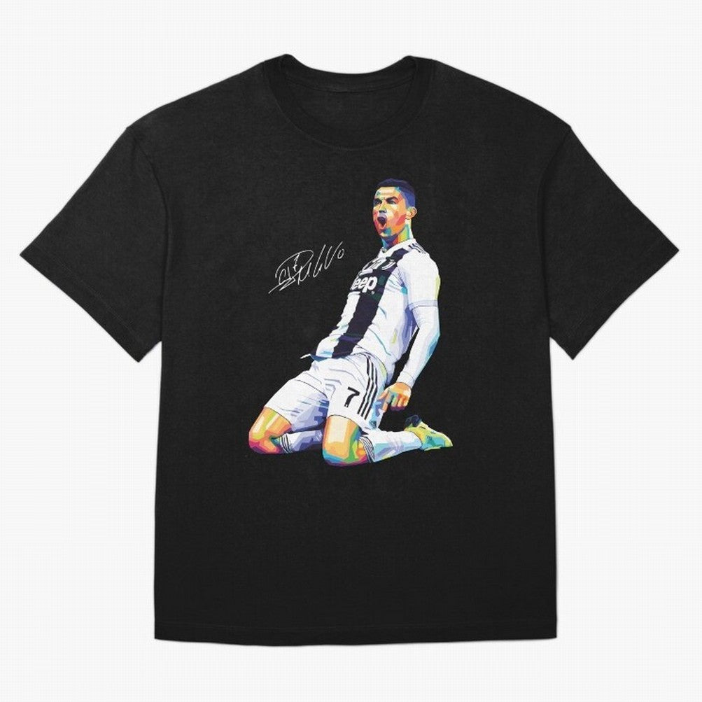 C Ronaldo Wpap Pop Art Oversized T-Shirt Cheer through Every Moment of FIFA World Cup 2026 USA Canada Mexico Highlighting Neymar, Haaland and Cristiano Ronaldo, Netherlands Energy, Match Day Excitement, Supporter Culture, Golden Goals and Global