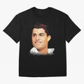 Cristiano Ronaldo CR7 | Digital Painting Oversized T-Shirt Celebrate Global Passion for FIFA World Cup 2026 USA Canada Mexico Filled with Mbappe, Germany Energy, Tournament Hype, Historic Matchups, Family Viewing Parties and Global Sports Pride;