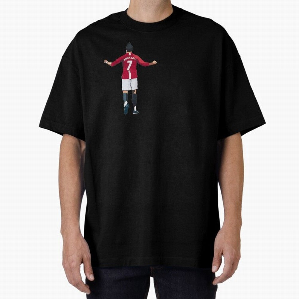 Cristiano Ronaldo CR7 Oversized T-Shirt Show Championship Spirit for FIFA World Cup 2026 Group Stage Spirit, Capturing England, France and Netherlands, Neymar, Stadium Chants, National Pride, Trophy Dreams and Unforgettable Football Memories; Made