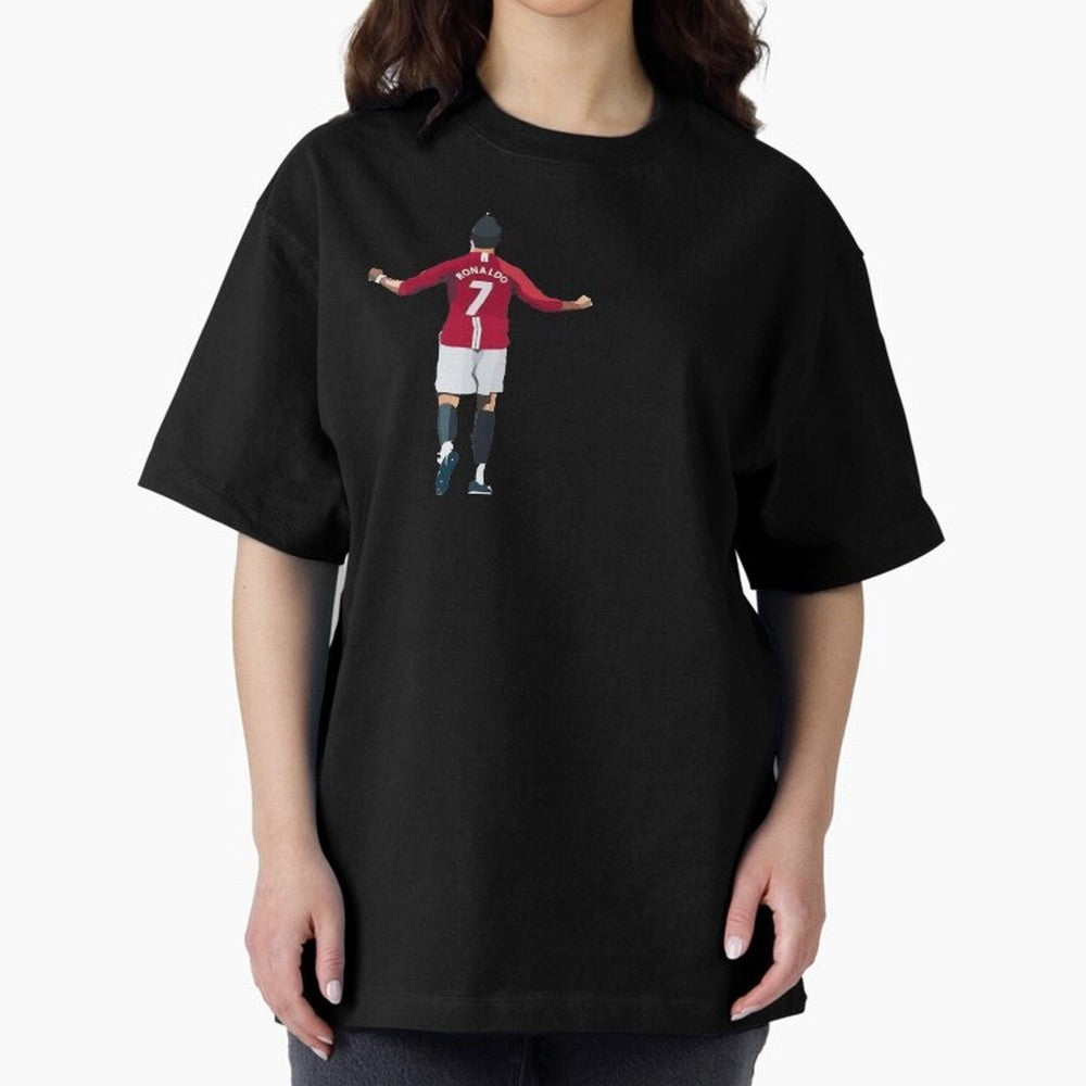 Cristiano Ronaldo CR7 Oversized T-Shirt Show Championship Spirit for FIFA World Cup 2026 Group Stage Spirit, Capturing England, France and Netherlands, Neymar, Stadium Chants, National Pride, Trophy Dreams and Unforgettable Football Memories; Made