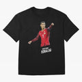 Ronaldo Cristiano Ronaldo Lowpoly Art Oversized T-Shirt Fuel the Hype around Global Football Passion for FIFA World Cup 2026, Made for Messi and Cristiano Ronaldo, England and Germany, Fan Favorite Moments, National Team Passion, Big Match Drama