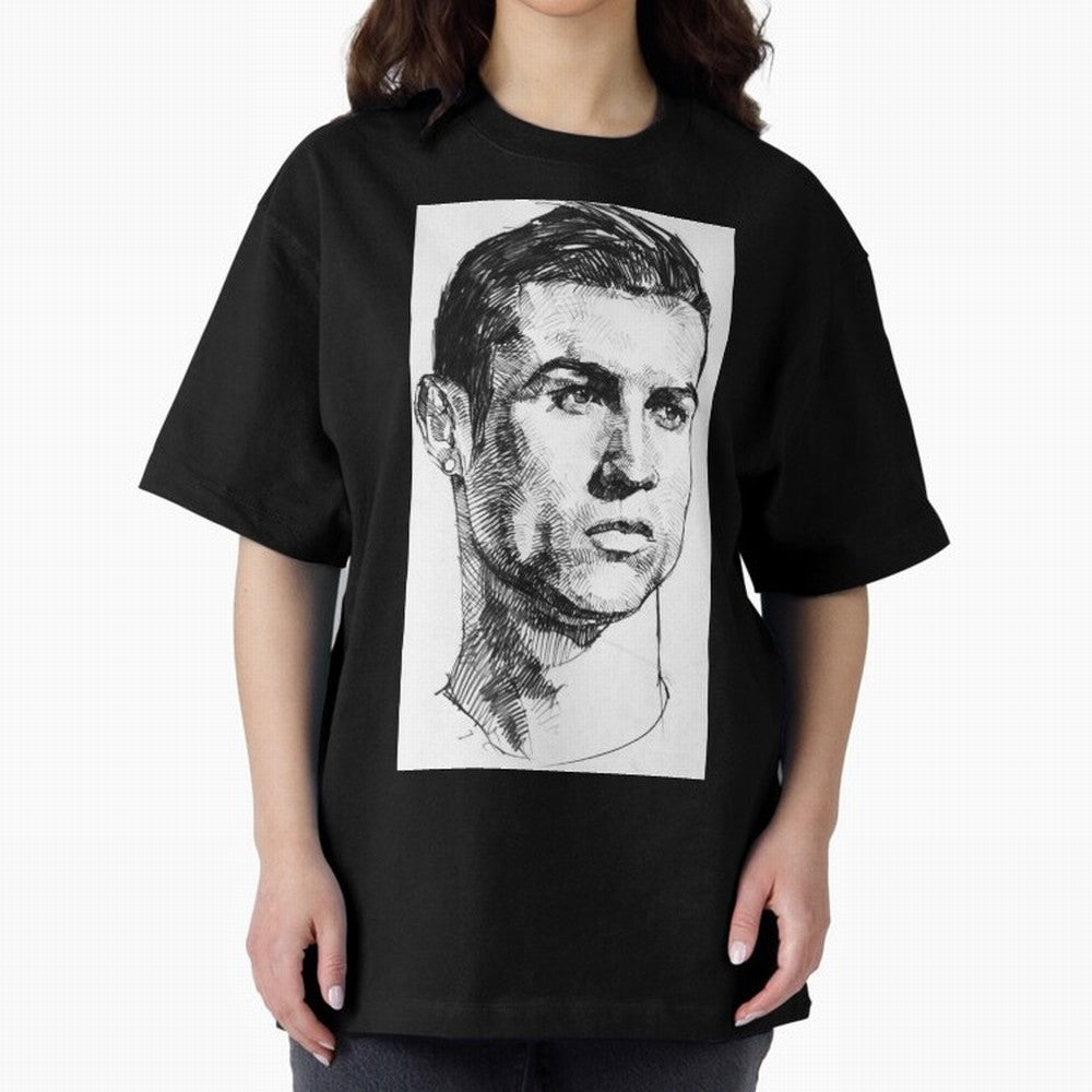 Cristiano Ronaldo CR7 Oversized T-Shirt Carry Match Day Hype around FIFA World Cup 2026 USA Canada Mexico, Messi, Neymar and Mbappe, Spain and Netherlands, Fan Favorite Moments, National Team Passion, Big Match Drama and Soccer History; Great for