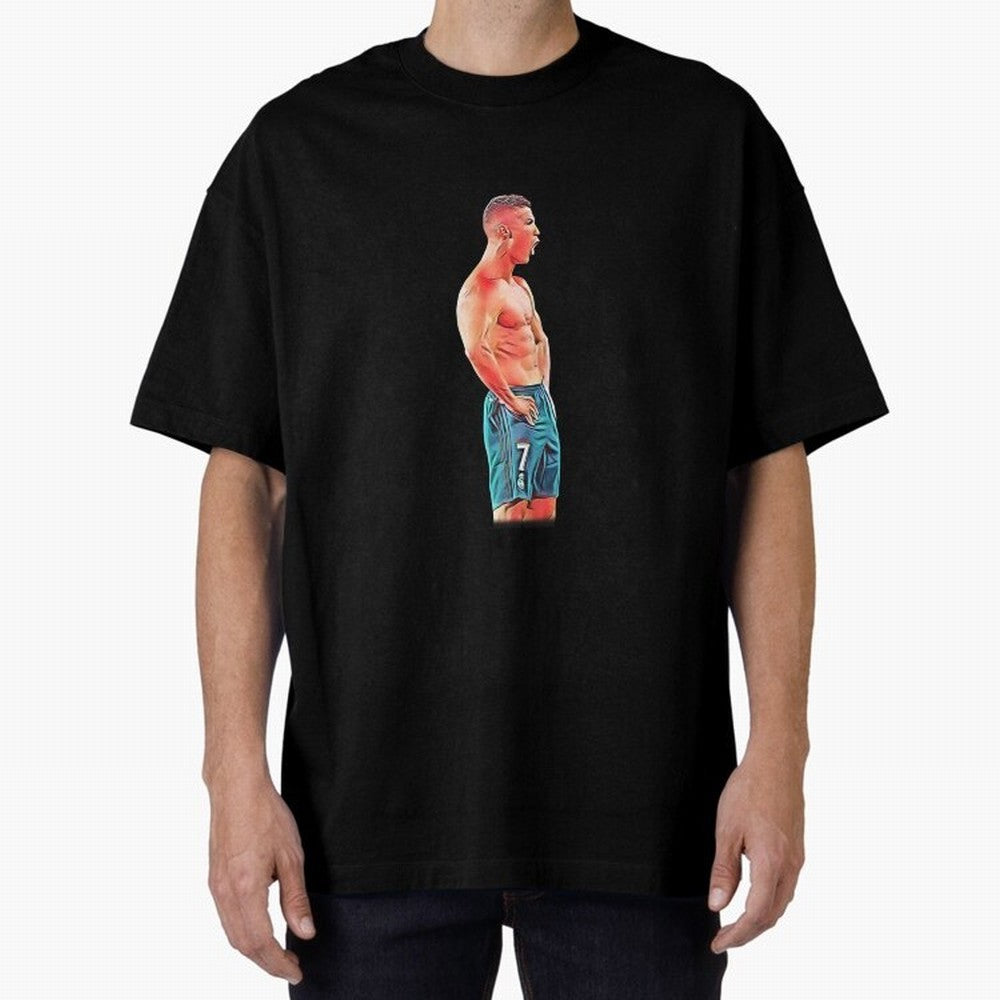 what a celebration by cristiano ronaldo Oversized T-Shirt Carry the Dream of FIFA World Cup 2026 Group Stage Driven by CR7, Argentina, France and Brazil Energy, Game Day Rituals, Football Legends, Country Pride and the Road to the Final; Perfect