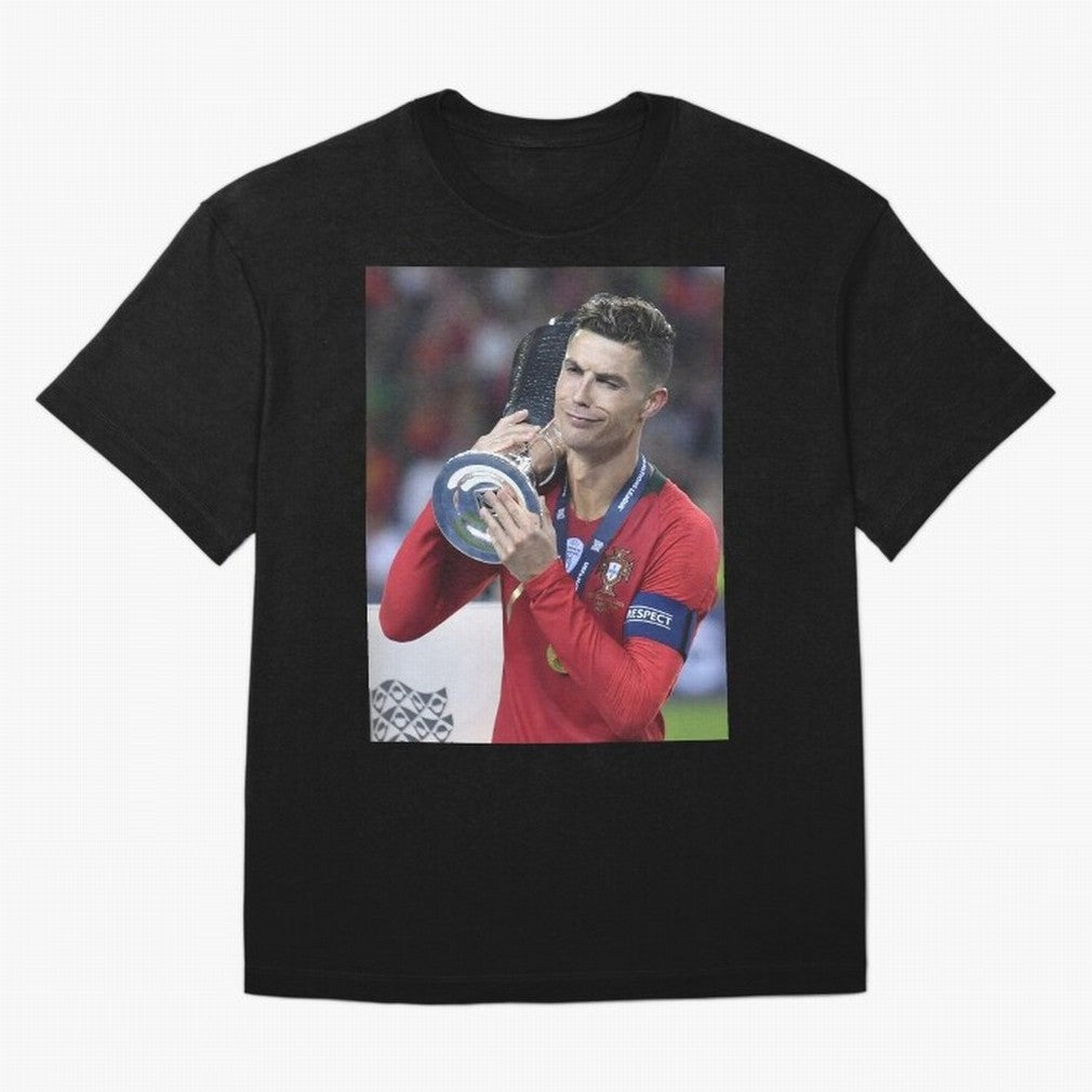 Todos Portugal 2019 CR7 Oversized T-Shirt Embrace FIFA World Cup 2026 for Fans of CR7 and Messi and England, Bringing Goal Celebration Energy, Supporter Heritage, Football Icons and Worldwide Tournament Joy; Perfect for Fans, Collectors, Family