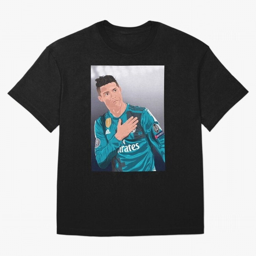 Cristiano Ronaldo Oversized T-Shirt Feel the Trophy Chase of Match Day Hype around FIFA World Cup 2026, Messi, CR7 and Mbappe, Spain and Netherlands, Fan Favorite Moments, National Team Passion, Big Match Drama and Soccer History; Perfect for Fans,