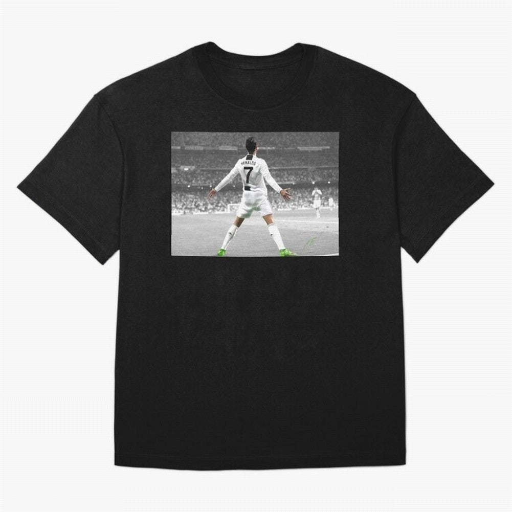 Cristiano Ronaldo Oversized T-Shirt Celebrate Global Passion for Global Football Passion for FIFA World Cup 2026 Group Stage, Featuring Messi and Cristiano Ronaldo, England, Football Passion, Legendary Performances, Festival Vibes and Supporter