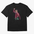 Cristiano Ronaldo Oversized T-Shirt Carry the Dream of FIFA World Cup 2026 Group Stage Connected to Messi, Neymar and Mbappe, England, France and Netherlands Energy, Classic Soccer Heritage, Championship Pressure, Fan Loyalty and International