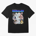 Cristiano Ronaldo Bootleg Oversized T-Shirt Stand with FIFA World Cup 2026 Group Stage Made for CR7, Brazil, Portugal and Argentina Energy, Football Passion, Legendary Performances, Festival Vibes and Supporter Community; Great for Supporters Who