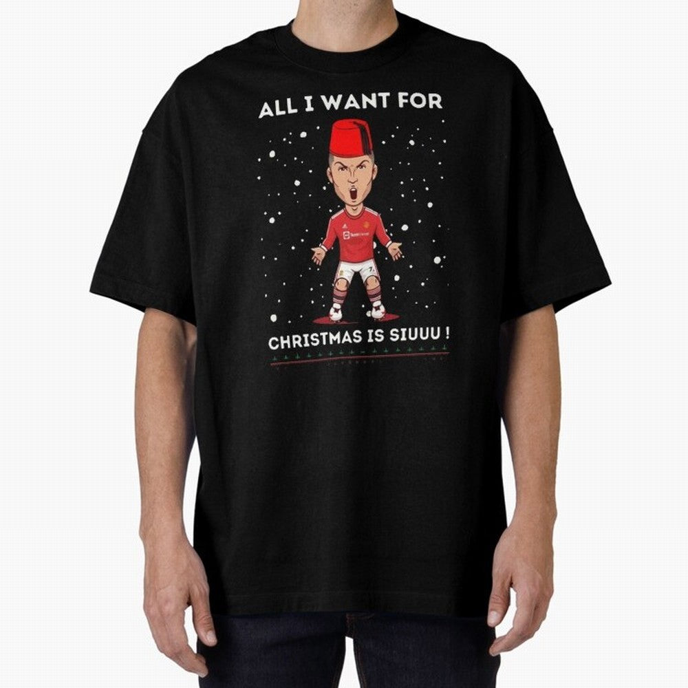 christmas next day delivery Oversized T-Shirt Embrace FIFA World Cup 2026 Featuring Messi, CR7 and Mbappe, England and Germany Energy, Championship Spirit, Famous Goals, Roaring Crowds and International Football Unity; Great for Supporters Who Love