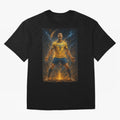 Cristiano Ronaldo Oversized T-Shirt Celebrate Football Dreams Across Global Football Passion for FIFA World Cup 2026 USA Canada Mexico, Filled with Messi, Neymar and Mbappe, Germany, Football Festival Excitement, Trophy Ambitions, Country Rivalries