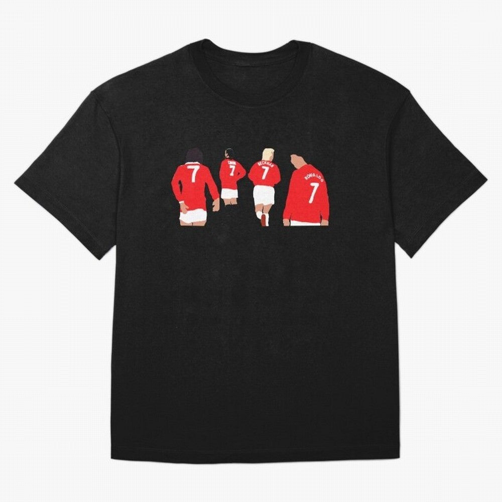 Manchester United Number 7 Legends Oversized T-Shirt Bring Supporter Culture to FIFA World Cup 2026 USA Canada Mexico Inspired by Haaland, Portugal Energy, Classic Soccer Heritage, Championship Pressure, Fan Loyalty and International Pride; Great
