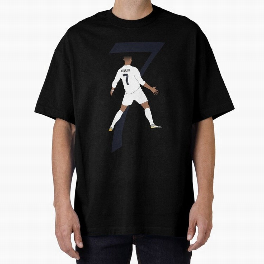 Cristiano Ronaldo #7 Oversized T-Shirt Embrace FIFA World Cup 2026 Group Stage for Fans of Cristiano Ronaldo, Haaland and CR7 and Germany, Bringing Vintage Soccer Flavor, Modern Football Stars, National Flags and Final Night Emotion; Made for