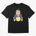 Ronaldo Al-Nassr 2022 Oversized T-Shirt Show Love for Legendary Goals in FIFA World Cup 2026 USA Canada Mexico Featuring Neymar, Haaland and Cristiano Ronaldo, Spain and Netherlands Energy, Vintage Soccer Flavor, Modern Football Stars, National