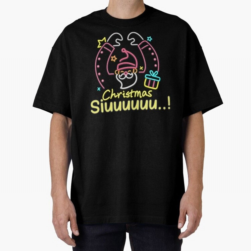 Christmas siuuu CR7 goal Oversized T-Shirt Step into FIFA World Cup 2026 USA Canada Mexico Spirit, Filled with Portugal, Spain and Germany, Messi and Cristiano Ronaldo, Football Festival Excitement, Trophy Ambitions, Country Rivalries and Star