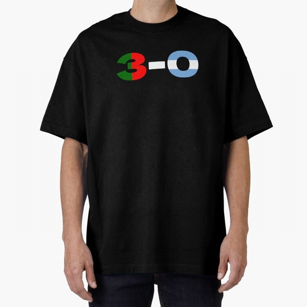 Portugal vs Rgentina Oversized T-Shirt Embrace Global Football Passion for FIFA World Cup 2026, Built around Messi, Neymar and Mbappe, Argentina, France and Brazil, Stadium Memories, Football Loyalty, International Chants and Championship
