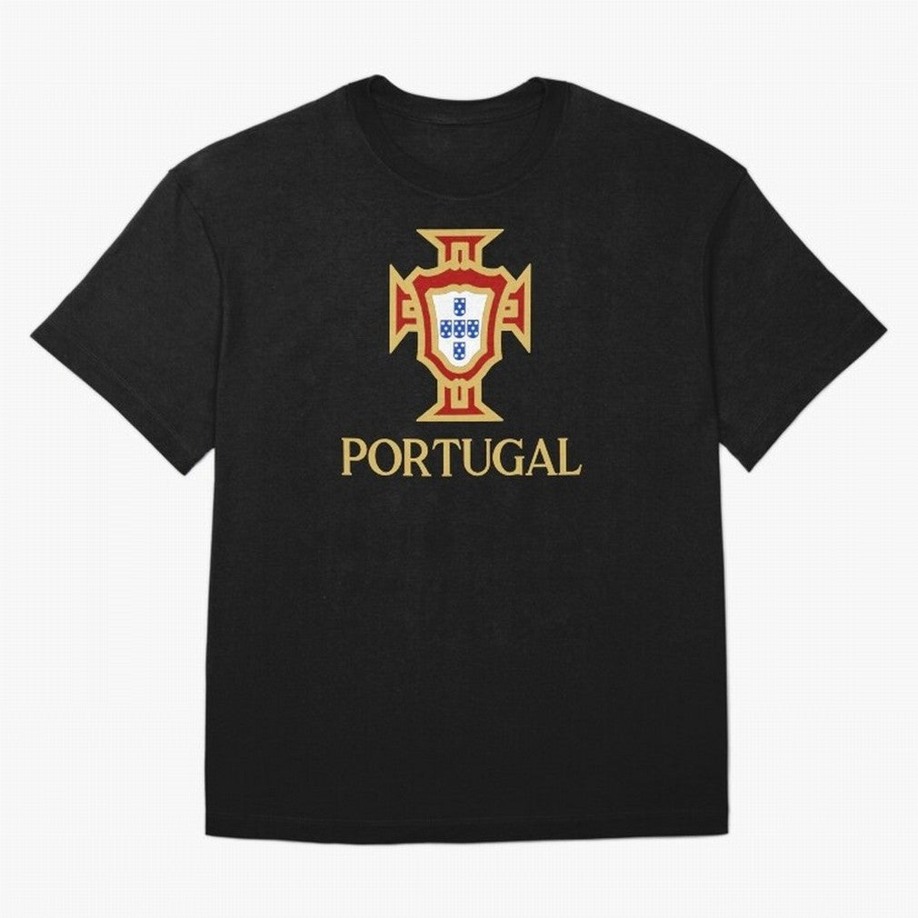 Portugal Gold Alt 3 Oversized T-Shirt Fuel the Hype around Match Day Hype around FIFA World Cup 2026 Group Stage, Neymar, Haaland and Cristiano Ronaldo, England and Germany, Retro Football Energy, Iconic Rivalries, Trophy Chase Drama and Stadium