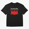 Welcome Home Manchester 7 CR Oversized T-Shirt Back Your Heroes with Global Football Passion for FIFA World Cup 2026 Group Stage, Celebrating Messi and Cristiano Ronaldo, England and Germany, Stadium Chants, National Pride, Trophy Dreams and