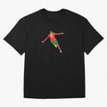 Cristiano Ronaldo Oversized T-Shirt Celebrate Golden Goal Energy in Global Football Passion for FIFA World Cup 2026 Group Stage, Filled with Messi and Cristiano Ronaldo, Argentina, France and Brazil, Tournament Hype, Historic Matchups, Family