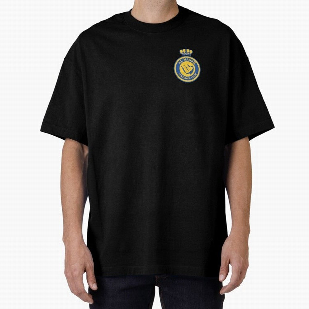 Al-Nassr Football Club Oversized T-Shirt Wear the Spirit of Match Day Hype around FIFA World Cup 2026 USA Canada Mexico, Messi, Neymar and Mbappe, Brazil, Portugal and Argentina, Football History, Final Match Energy, Crowd Noise and Once in a