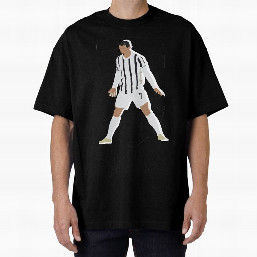 Cristiano Ronaldo 3 Oversized T-Shirt Show Love for Legendary Goals in Global Football Passion for FIFA World Cup 2026 Group Stage, Capturing Messi, CR7 and Mbappe, England, France and Netherlands, Stadium Chants, National Pride, Trophy Dreams and