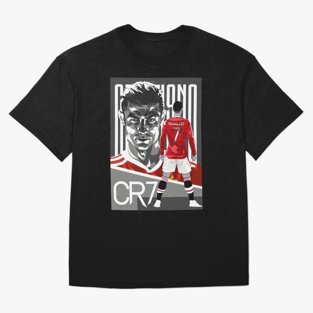 Cristiano Ronaldo In Red Oversized T-Shirt Elevate the FIFA World Cup 2026 Journey through Mbappe and Neymar Highlights, England Pride, Global Supporter Spirit, Legendary Goals, National Colors and Tournament Celebration; Perfect for People Who