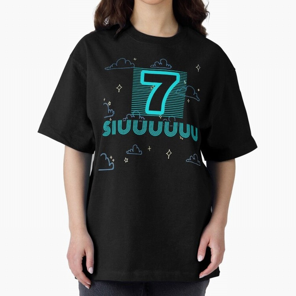 Siuuuuu 7 Cristiano ronaldo Oversized T-Shirt Celebrate Classic Football Spirit in the FIFA World Cup 2026 USA Canada Mexico Journey through Neymar Highlights, Spain Pride, Champion Mindset, Group Stage Buzz, Knockout Tension and Passionate Fan