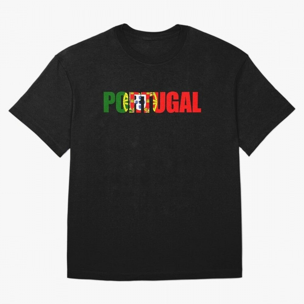 Portugal Country Oversized T-Shirt Honor FIFA World Cup 2026 Driven by Cristiano Ronaldo, Haaland and CR7, France and Portugal Energy, Vintage Soccer Flavor, Modern Football Stars, National Flags and Final Night Emotion; Created for Match Day