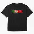 Portugal Country Oversized T-Shirt Honor FIFA World Cup 2026 Driven by Cristiano Ronaldo, Haaland and CR7, France and Portugal Energy, Vintage Soccer Flavor, Modern Football Stars, National Flags and Final Night Emotion; Created for Match Day