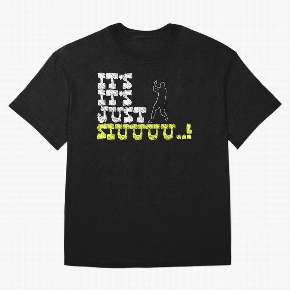 It¡¯s just siuuu CR7 funny Oversized T-Shirt Bring a Vintage Feel to FIFA World Cup 2026 for Fans of Neymar, Haaland and Cristiano Ronaldo and Portugal, Spain and Germany, Bringing Stadium Chants, National Pride, Trophy Dreams and Unforgettable