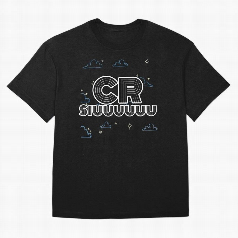 Siuuu 7 CR7 goal funny Oversized T-Shirt Support Global Football Passion for FIFA World Cup 2026 USA Canada Mexico, Highlighting Haaland, Spain and Netherlands, Retro Football Energy, Iconic Rivalries, Trophy Chase Drama and Stadium Atmosphere;