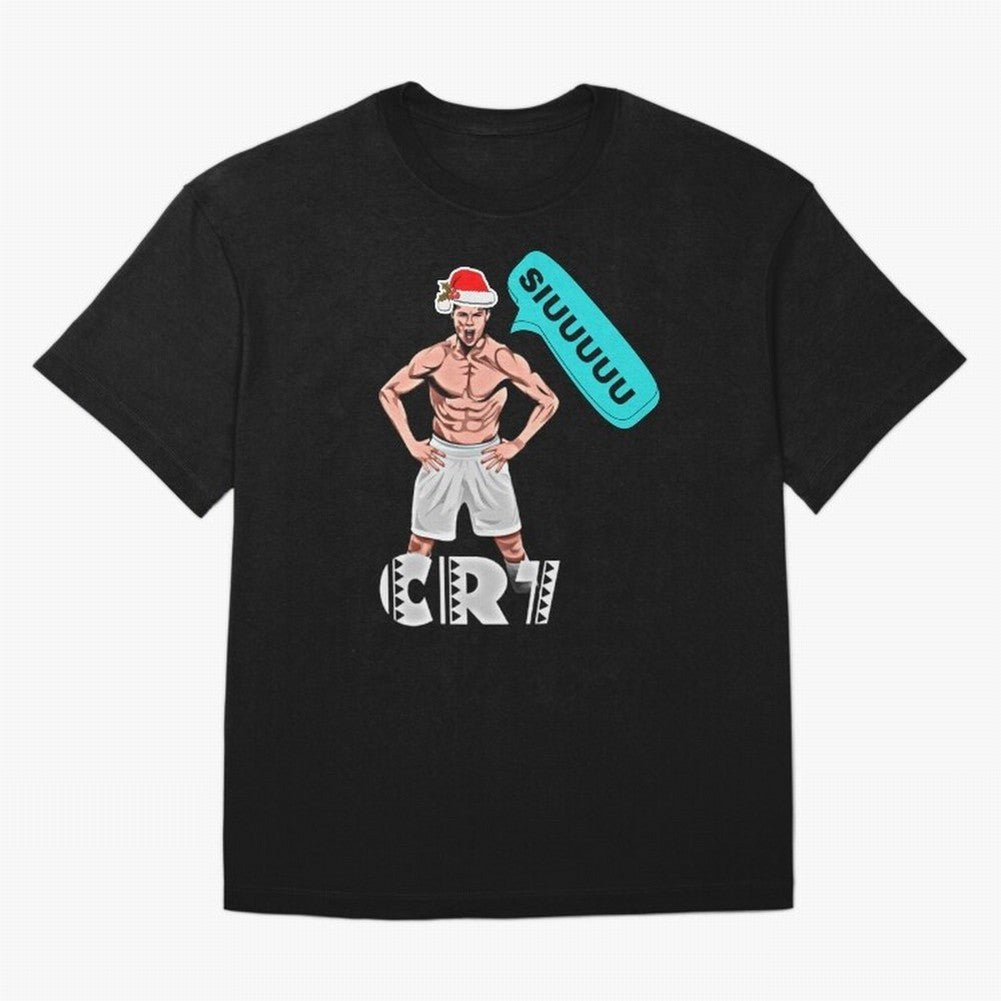 Siuuu Cristiano ronaldo Oversized T-Shirt Enjoy the Biggest Football Party of Global Football Passion for FIFA World Cup 2026 Group Stage, Centered on Messi and Cristiano Ronaldo, England, Match Day Excitement, Supporter Culture, Golden Goals and