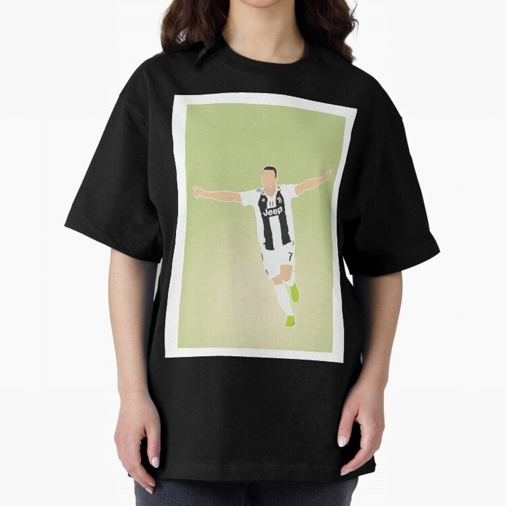 CRISTIANO RONALDO Oversized T-Shirt Celebrate Football Heritage in the FIFA World Cup 2026 Group Stage Journey through Neymar Highlights, England and Germany Pride, Football History, Final Match Energy, Crowd Noise and Once in a Lifetime Moments;