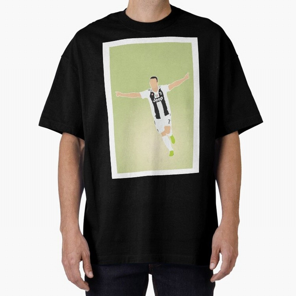 CRISTIANO RONALDO Oversized T-Shirt Celebrate Football Heritage in the FIFA World Cup 2026 Group Stage Journey through Neymar Highlights, England and Germany Pride, Football History, Final Match Energy, Crowd Noise and Once in a Lifetime Moments;