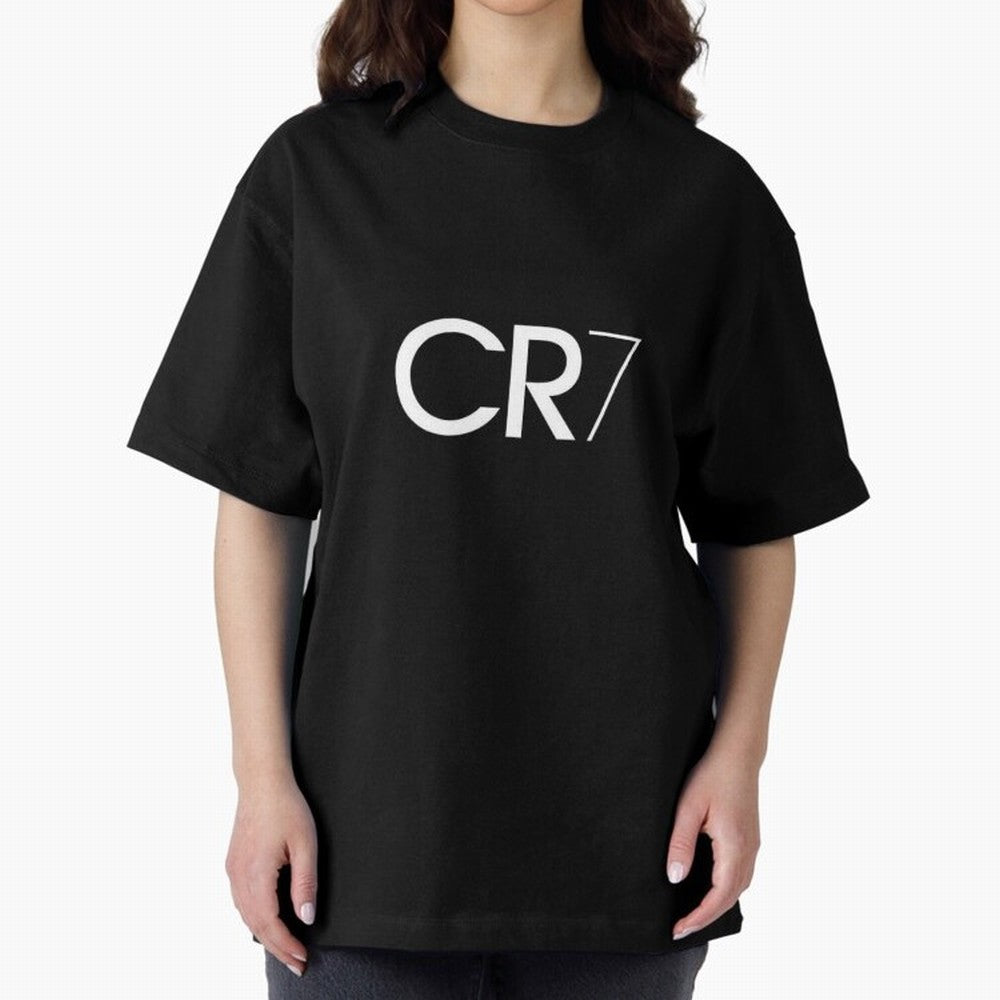 Cristiano Ronaldo Oversized T-Shirt Cheer through Every Moment of Global Football Passion for FIFA World Cup 2026 Group Stage, with Messi, France, Match Day Excitement, Supporter Culture, Golden Goals and Global Football Passion; Perfect for People