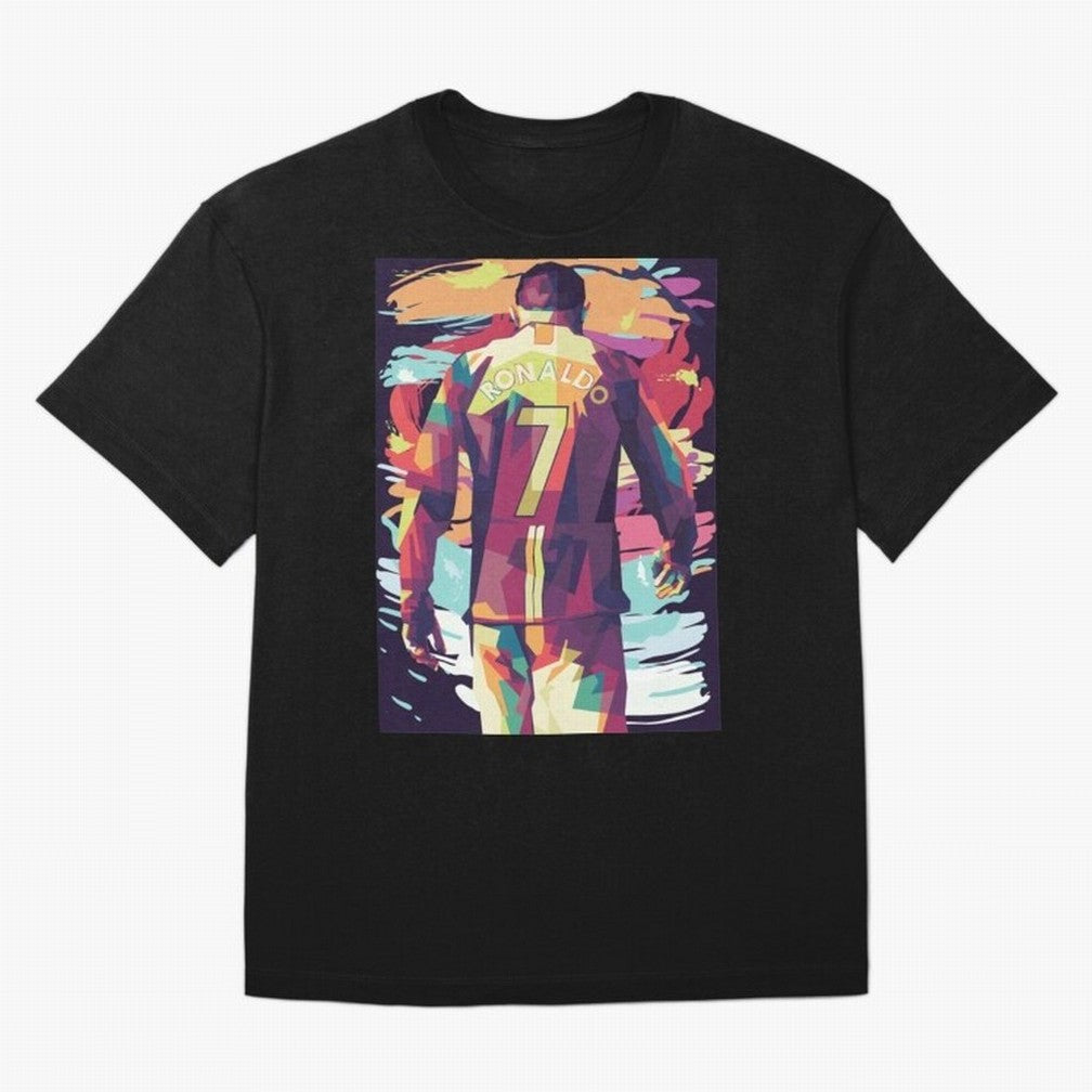 Cristiano Ronaldo Manchester United Cristiano Ronaldo Oversized T-Shirt Turn Up for the FIFA World Cup 2026 Journey through Mbappe Highlights, Argentina and Brazil Pride, Vintage Soccer Flavor, Modern Football Stars, National Flags and Final Night