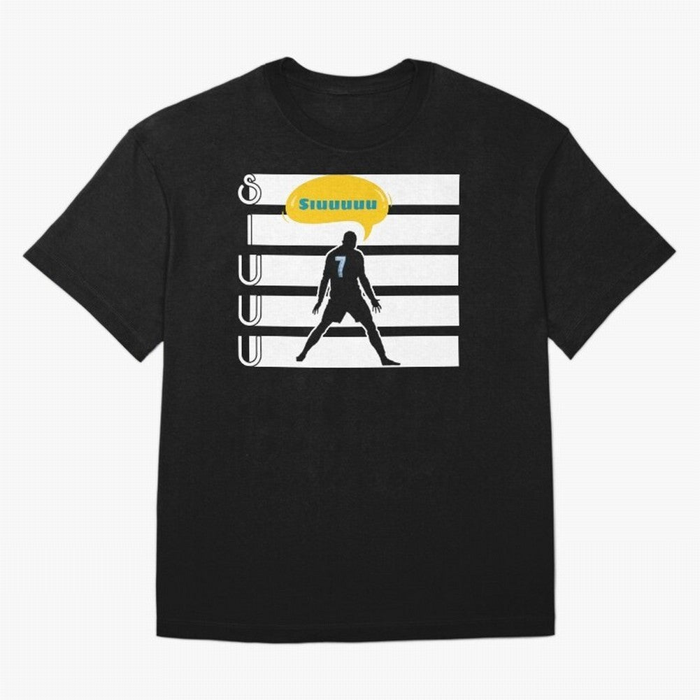 Siuuu CR7 goal Oversized T-Shirt Back Your Heroes with Match Day Hype around FIFA World Cup 2026, Messi, CR7 and Mbappe, Brazil, Portugal and Argentina, Stadium Memories, Football Loyalty, International Chants and Championship Tradition; Made for