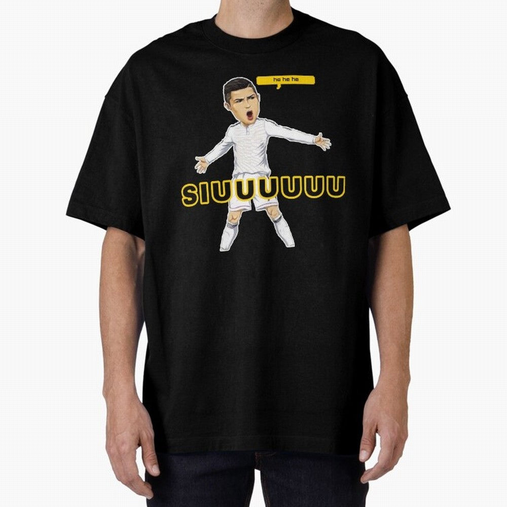 hehehe suiii cristiano ronaldo goal Oversized T-Shirt Bring Champion Energy into FIFA World Cup 2026 USA Canada Mexico Spirit, Featuring Argentina, CR7, Football Festival Excitement, Trophy Ambitions, Country Rivalries and Star Player Buzz; Created