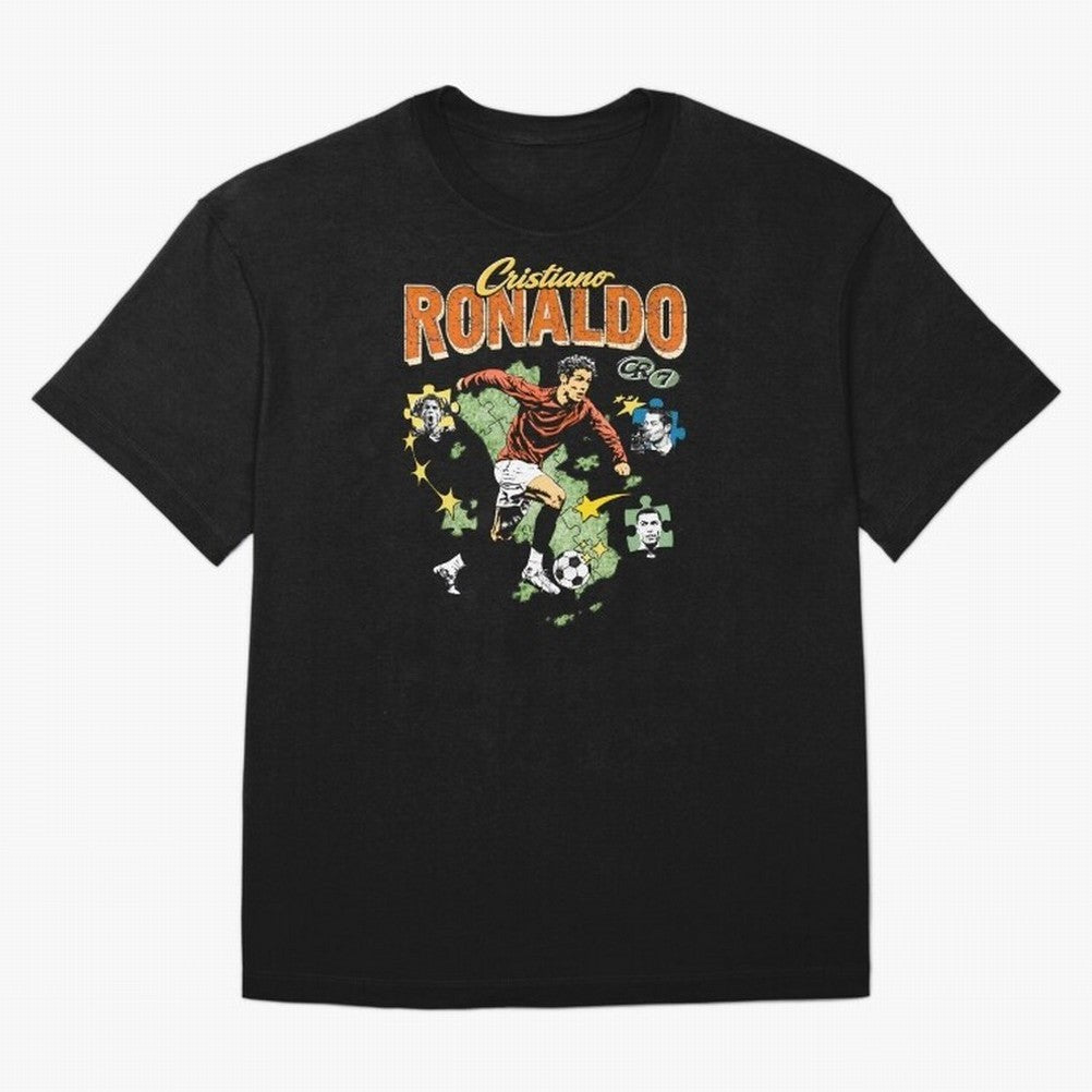 CR7 Cristiano Ronaldo Vintage Oversized T-Shirt Relive Legendary Nights from FIFA World Cup 2026 USA Canada Mexico Highlighting Messi and Cristiano Ronaldo, Argentina Energy, Vintage Soccer Flavor, Modern Football Stars, National Flags and Final