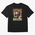 Cristiano Ronaldo Retro Collage Oversized T-Shirt Bring Global Tournament Vibes to FIFA World Cup 2026 Group Stage for Fans of CR7 and Argentina, France and Brazil, Bringing Supporter Pride, Iconic Celebrations, Legendary Names and Global Match Day