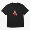 Cristiano ronaldo showing middle finger Oversized T-Shirt Mark FIFA World Cup 2026 USA Canada Mexico Driven by Mbappe and Neymar, France Energy, Global Supporter Spirit, Legendary Goals, National Colors and Tournament Celebration; Ideal for Fans