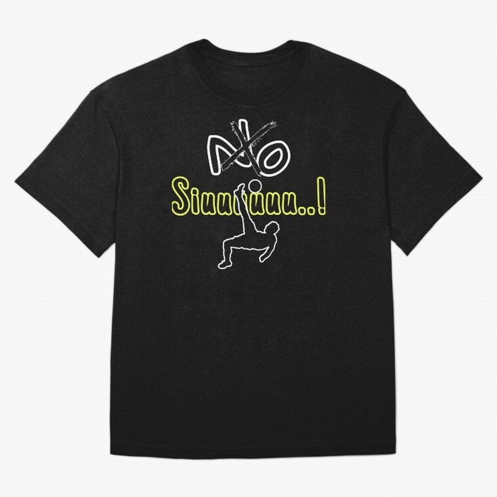 No SIUUU Cristiano ronaldo suiii Oversized T-Shirt Bring Global Football Passion for FIFA World Cup 2026 Group Stage, Capturing Messi and Cristiano Ronaldo, Portugal, Spain and Germany, Supporter Pride, Iconic Celebrations, Legendary Names and