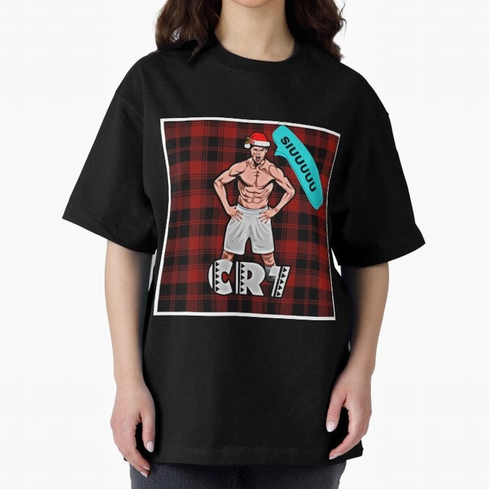Siuuu Cristiano ronaldo goal Oversized T-Shirt Turn Up for the FIFA World Cup 2026 Group Stage Journey through CR7 and Messi Highlights, England and Germany Pride, Goal Celebration Energy, Supporter Heritage, Football Icons and Worldwide Tournament