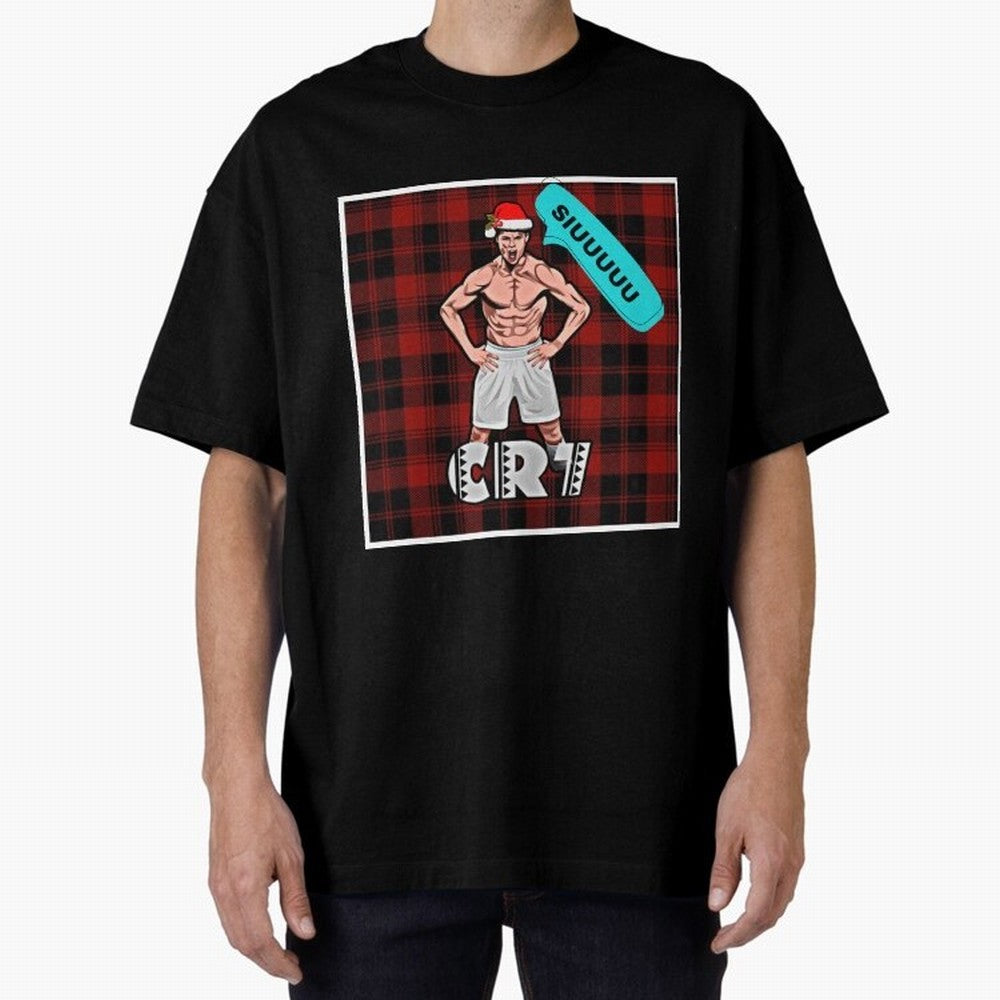 Siuuu Cristiano ronaldo goal Oversized T-Shirt Turn Up for the FIFA World Cup 2026 Group Stage Journey through CR7 and Messi Highlights, England and Germany Pride, Goal Celebration Energy, Supporter Heritage, Football Icons and Worldwide Tournament