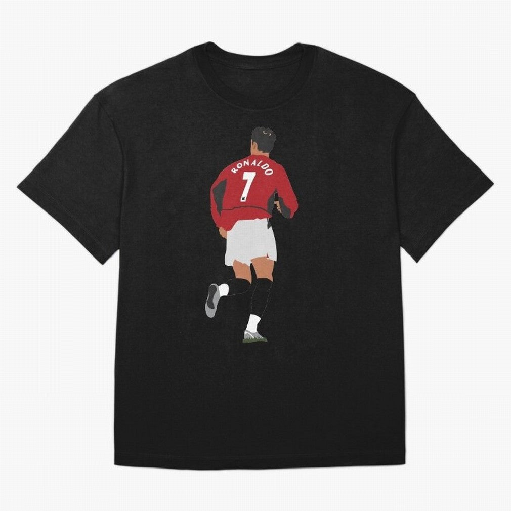 Ronaldo - Man Utd - 2004 Oversized T-Shirt Upgrade FIFA World Cup 2026 Group Stage for Fans of Messi and Cristiano Ronaldo and France and Portugal, Bringing Match Day Excitement, Supporter Culture, Golden Goals and Global Football Passion; Ideal