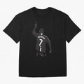 Cristiano Ronaldo 1 Oversized T-Shirt Build FIFA World Cup 2026 Group Stage Connected to CR7 and Messi, Brazil, Portugal and Argentina Energy, Worldwide Fan Energy, Dramatic Goals, Stadium Lights and Championship Celebrations; Ideal for Football