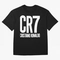 CR7 Cristiano Ronaldo Oversized T-Shirt Join Supporters Worldwide for Global Football Passion for FIFA World Cup 2026 Group Stage, Connected to Messi and Cristiano Ronaldo, Brazil, Championship Spirit, Famous Goals, Roaring Crowds and International