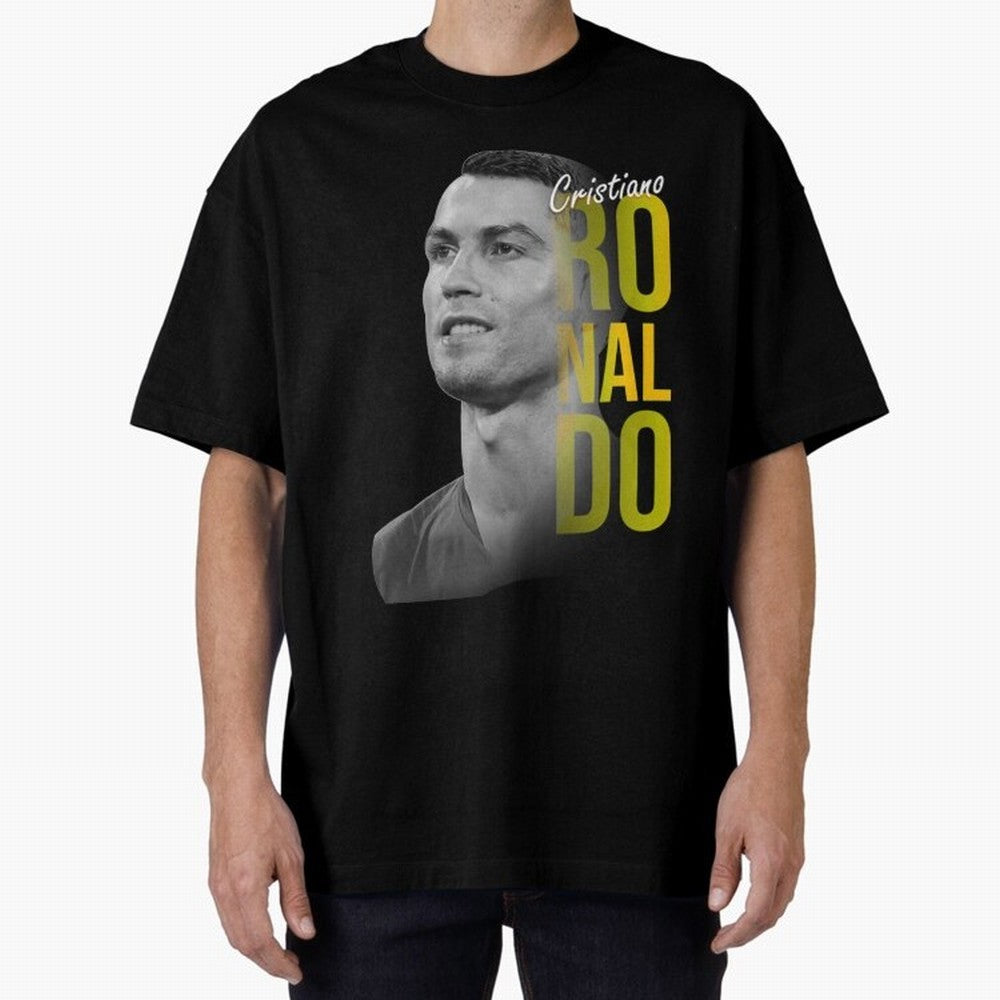 Ronaldo Cr7 Cristiano Ronaldo The Rocket Oversized T-Shirt Make Game Day About FIFA World Cup 2026 USA Canada Mexico Spirit, Capturing France and Portugal, Messi, CR7 and Mbappe, Soccer Culture, Superstar Moments, National Team Dreams and