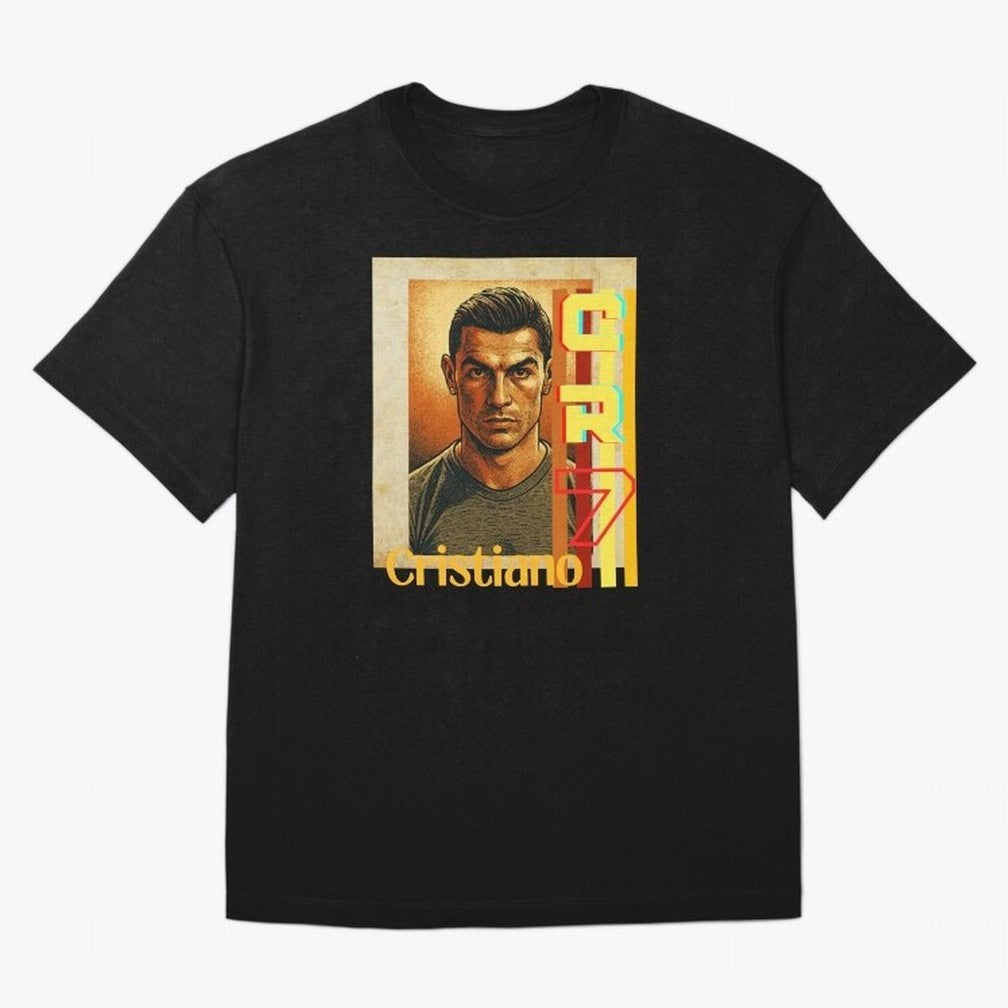 Cristiano Ronaldo Oversized T-Shirt Represent Fans Who Live for FIFA World Cup 2026 USA Canada Mexico Spirit, Celebrating England, France and Netherlands, Cristiano Ronaldo, Haaland and CR7, Fan Favorite Moments, National Team Passion, Big Match